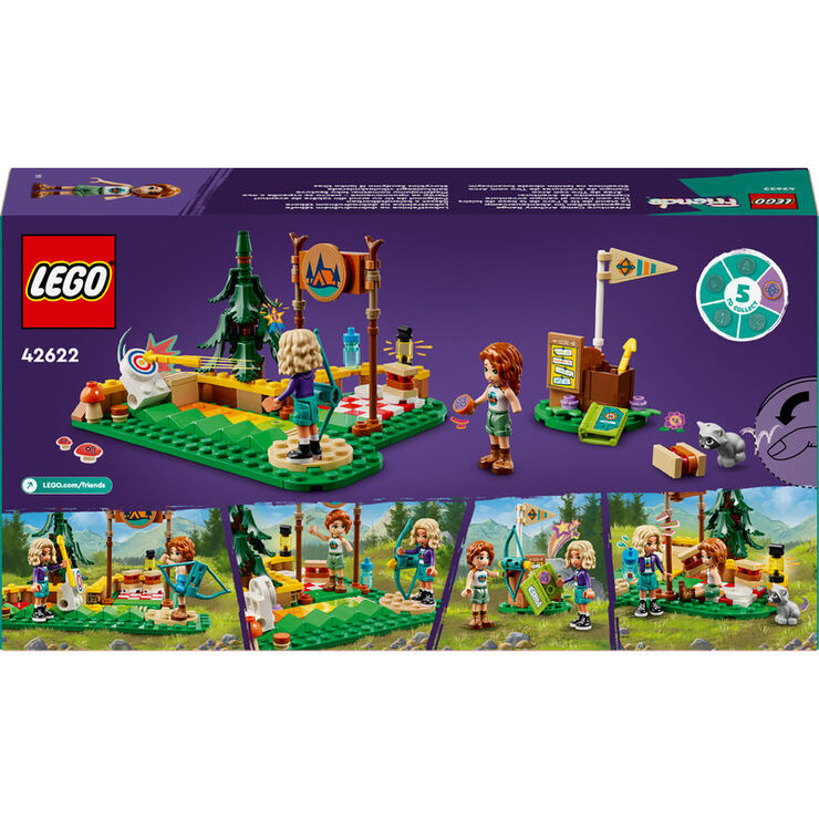 LEGO® Friends Campament d'Aventura: Àrea de Tir amb Arc 42622