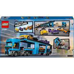 LEGO® City Camió de Transport amb Cotxes Esportius 60408