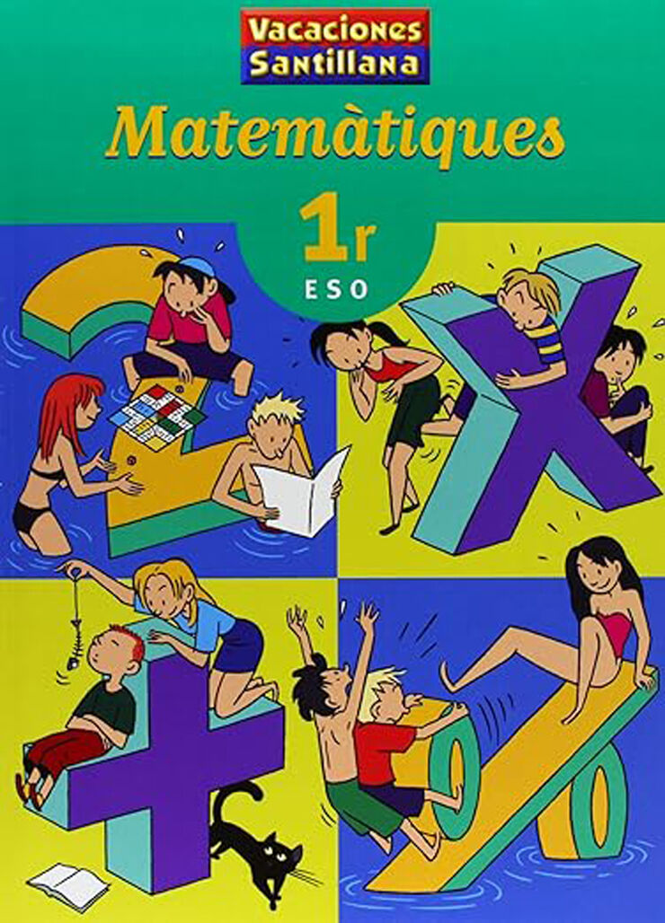 Vacances Matemàtiques 1r ESO Santillana