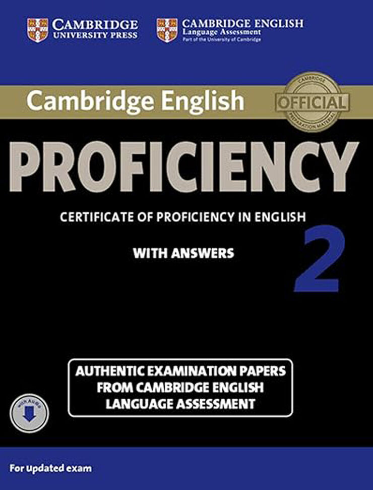 Cambridge English Proficiency 2 Student's Book + Answers + Audio