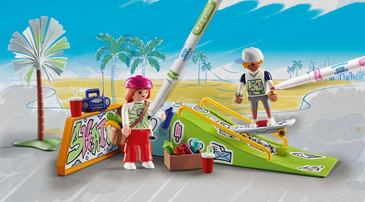 Playmobil Color Skatepark 71515