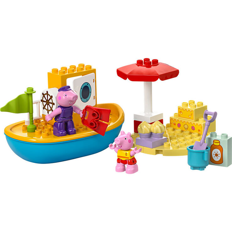 LEGO® DUPLO Peppa Pig Excursión en Barco de Peppa Pig 10432