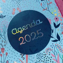 Agenda Finocam 16M Vitae 1/4 setm/vista cat 24-25 blau