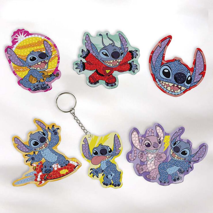 Llavero y Imanes Stitch