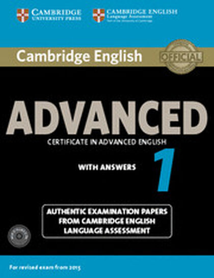 Cup Advanced 1 Sb K Cd 2 Cambridge 9781107654969 Abacus Online