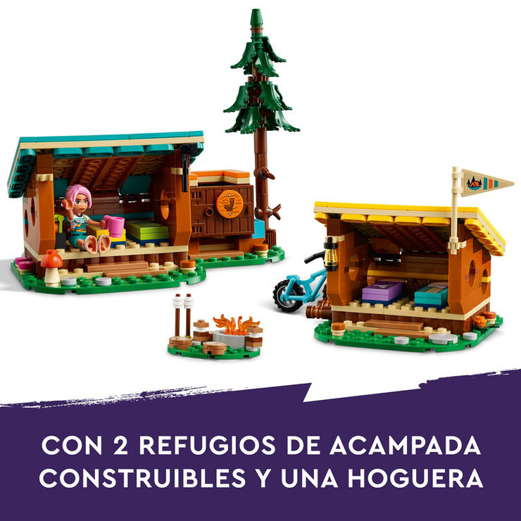 LEGO® Friends Campament d'Aventura: Cabanes Confortables 42624