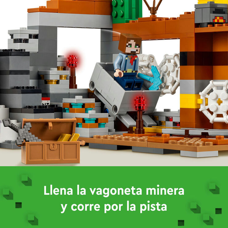 LEGO® Minecraft El Pozo de Mina de los Páramos 21263