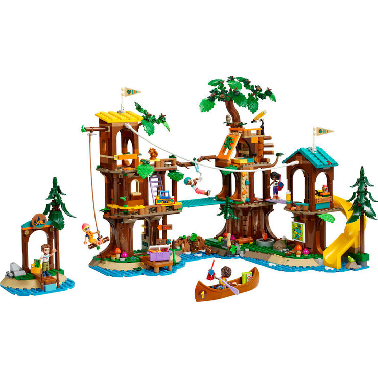 LEGO® Friends Campamento de Aventura: Casa del Árbol 42631