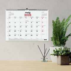 Calendario pared 16 meses Finocam 34x24cm cat 24-25