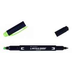 Rotulador Tombow Mono Edge fluo verde