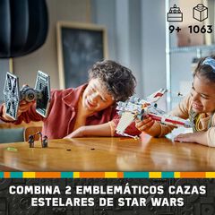 LEGO® Star Wars TM Caza TIE i Ala-X Fusionats 75393