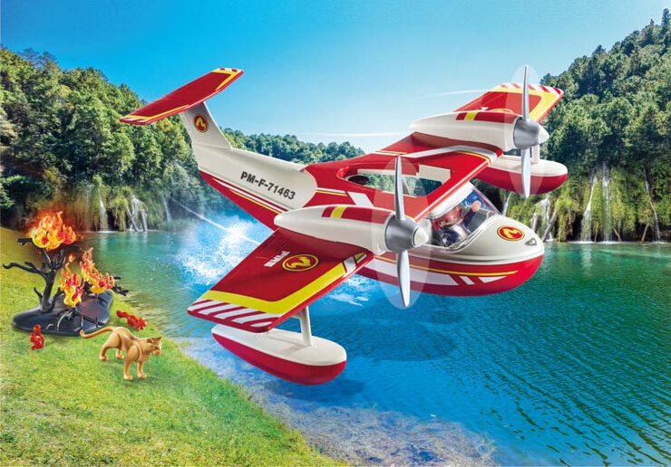 Playmobil City Action Hidroavió Bombers 71463