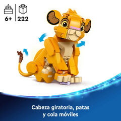 LEGO® Disney El Rey León: Simba Cachorro 43243