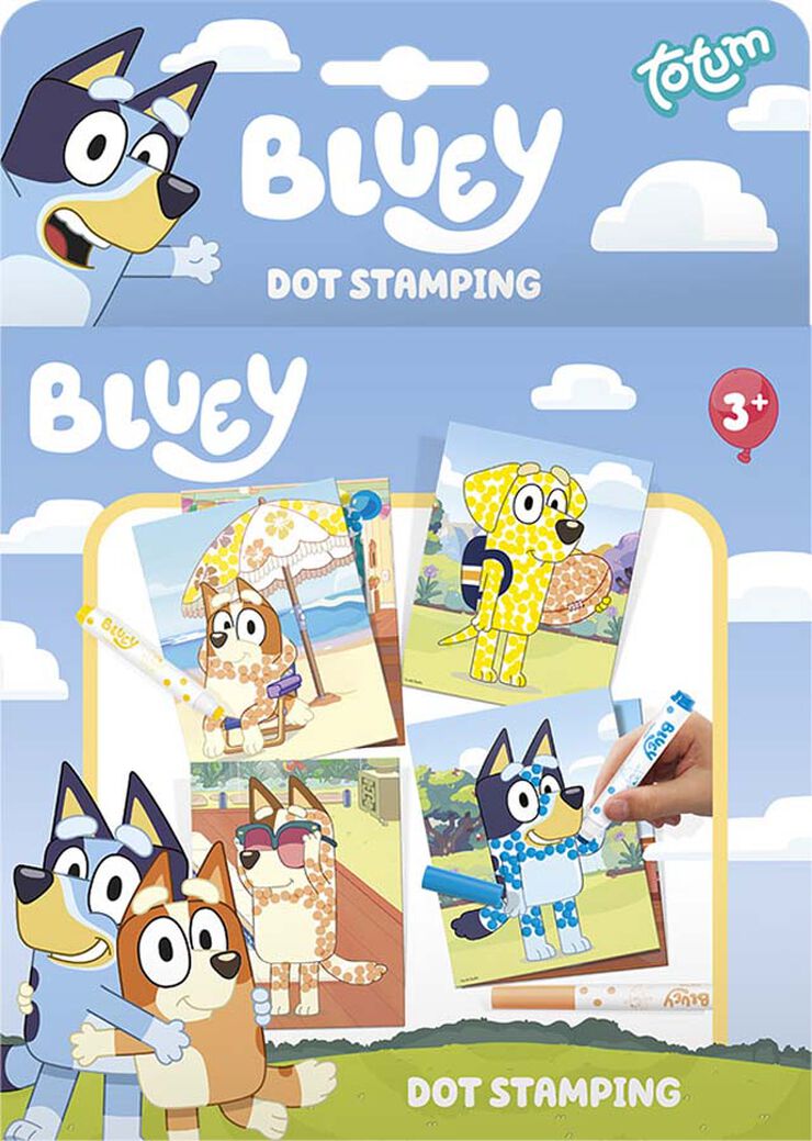 Decora per Punts Bluey