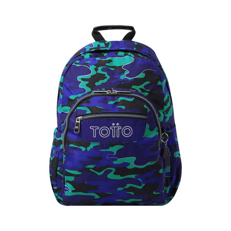 Mochila Totto Acuareles Camo azul