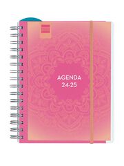 Agenda Finocam Magistral personalitzable 1/4 Sv cas 24-25 Mandala