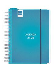 Agenda Finocam Magistral personalizable 1/4 Sv cas 24-25 azul