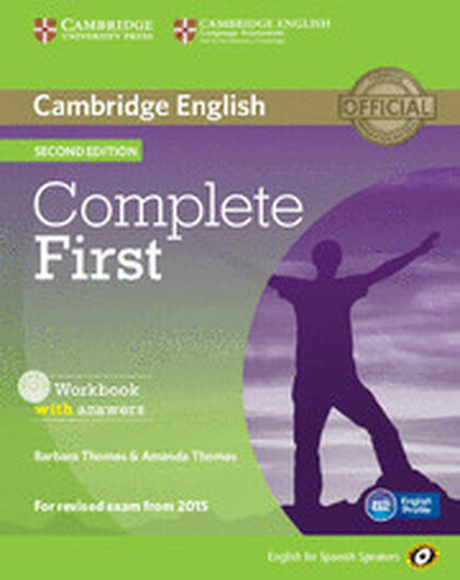 Cup Complete First Esp 2e Wb K Cd Cambridge 9788483238233 Abacus