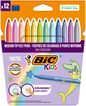 Retoladors Bic Kids Pastel 12 colors