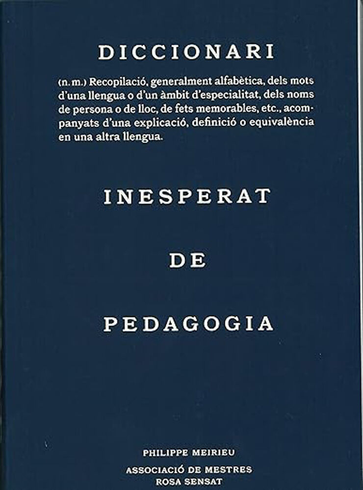 Diccionari inesperat de pedagogia