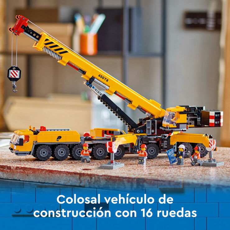 LEGO® City Grua de Construcció Mòbil Groga 60409