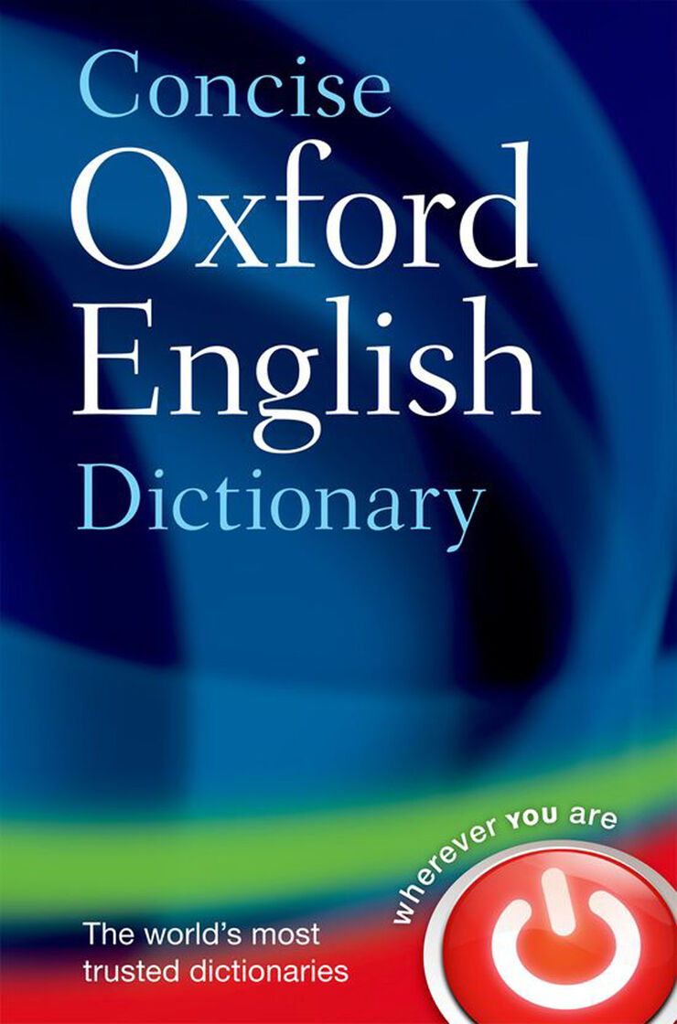 OUP Concise Oxford English Dictionary Oxford University Pr 9780199601080