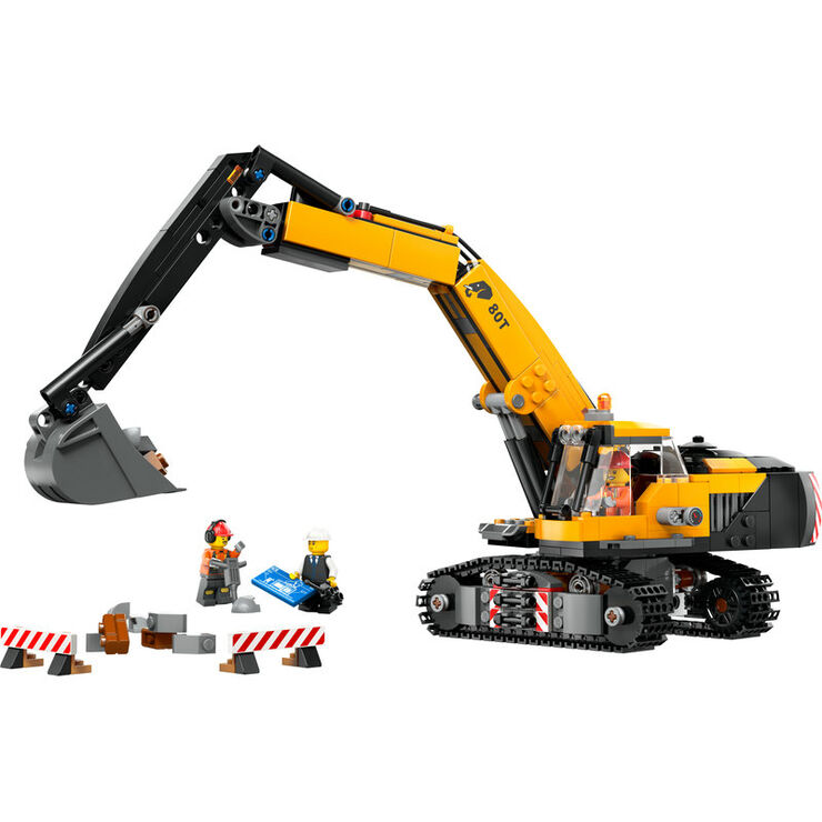 LEGO® City Excavadora de Obra Amarilla 60420