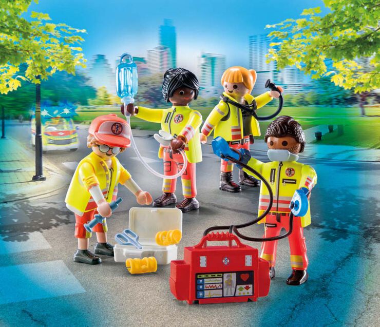 Playmobil City Life Equipo de Rescate 71244