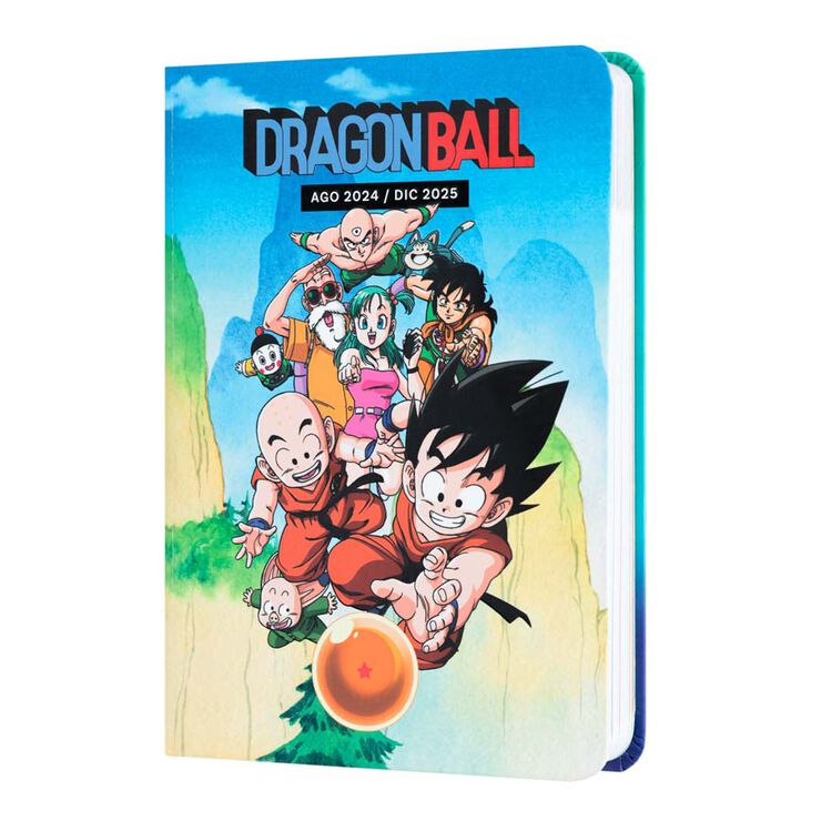 Agenda 17meses pocket sem/vista cast 24-25 Dragon Ball