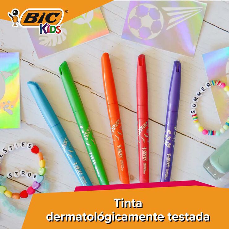 Rotuladores Bic Tattoo 5 colores