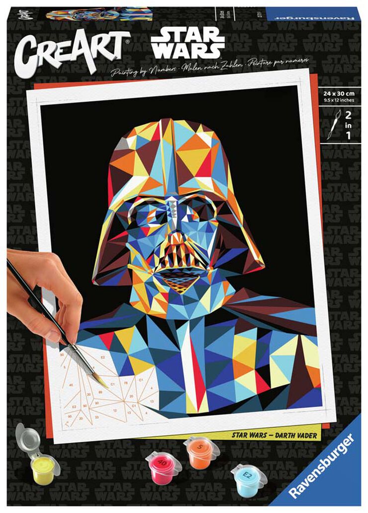 CreArt Serie Trend C : Polygon Starwars Darth Vader