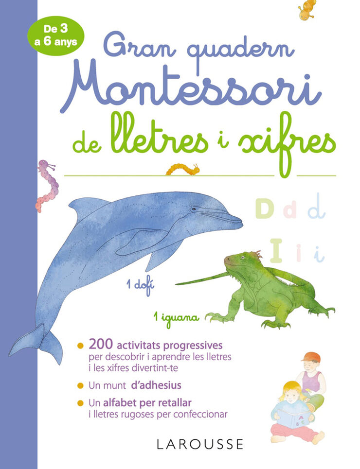 Gran Quadern Montessori de lletres i xifres Larousse