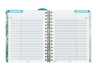 Agenda Finocam Magistral Design 1/4 setm/vista cas 24-25 Tropic