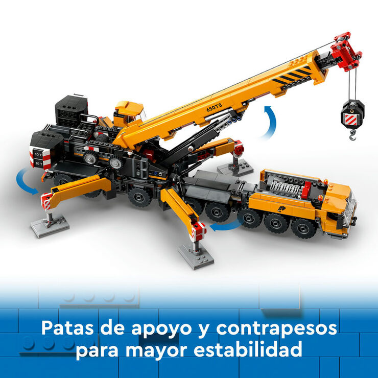 LEGO® City Grua de Construcció Mòbil Groga 60409