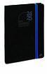 Agenda 16m Life journal A5 sem/vista mult 24-25 negro