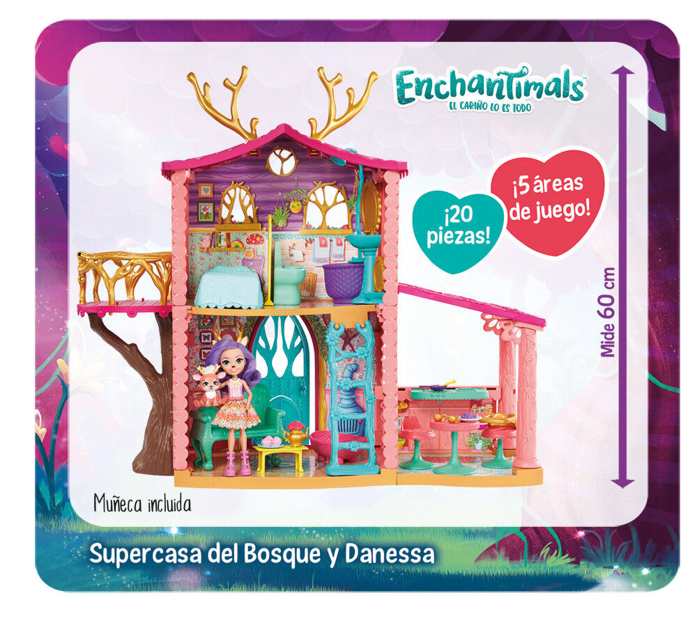 enchantimals supercasa del bosque