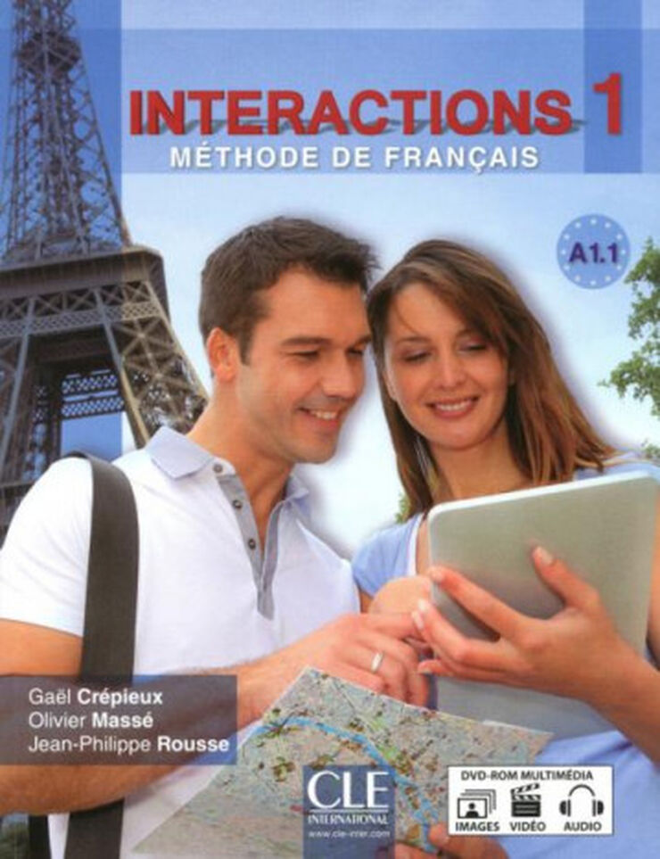 CLE Interactions 1 A1.1/Élève+CD Cle 9782090386998