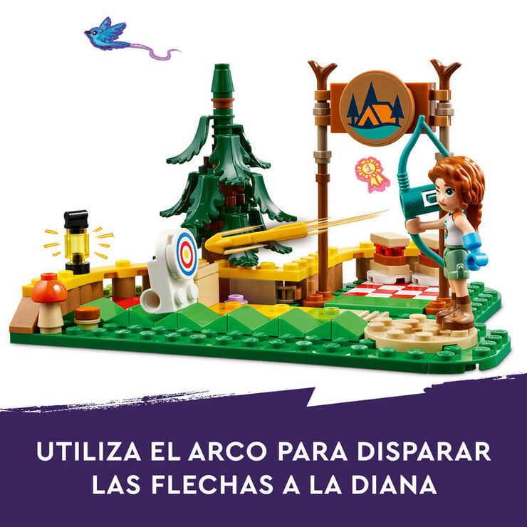 LEGO® Friends Campament d'Aventura: Àrea de Tir amb Arc 42622