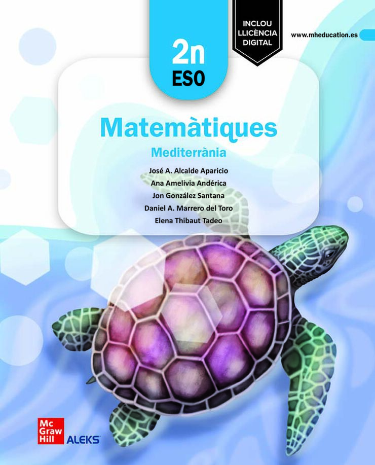 Matemàtiques 2N Eso. Mediterrània. Edició Lomloe