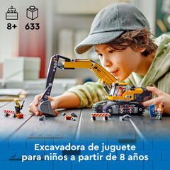 LEGO® City Excavadora de Obra Amarilla 60420