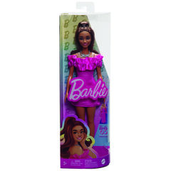 Barbie Fashionista vestit Rosa amb Volant