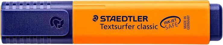 Marcadors fluoresecent Staedtler Textsurfer taronja 10u