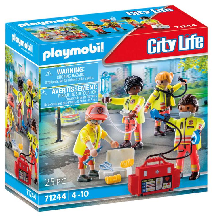 Playmobil City Life Equip De Rescat 71244