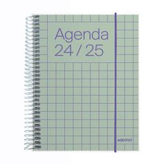 Agenda escolar Universal día/pág catalán 24-25 Additio