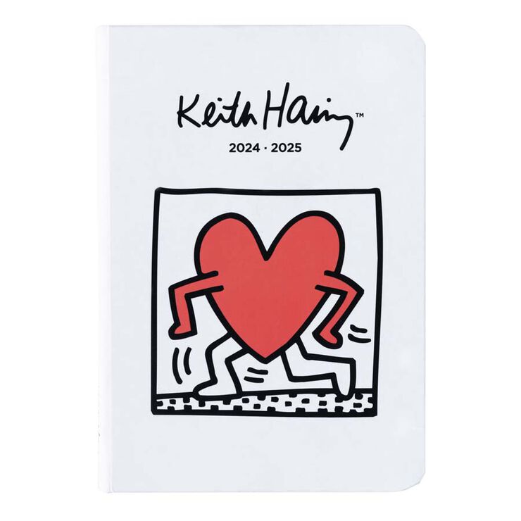 Agenda 17mesos pocket setm/vista mult 24-25 Keith Haring