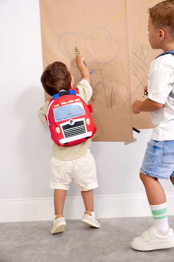 Mochila infantil Camión Bomberos