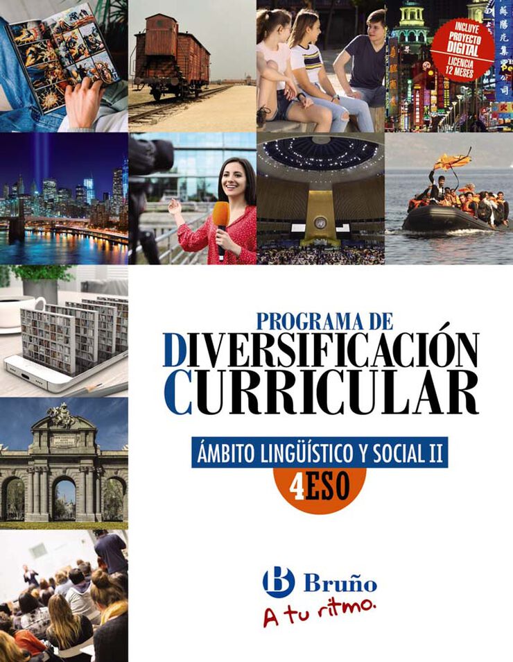 Diversificación Curricular Ámbito Lingüístico Y Social 4 Eso A Tu Ritmo