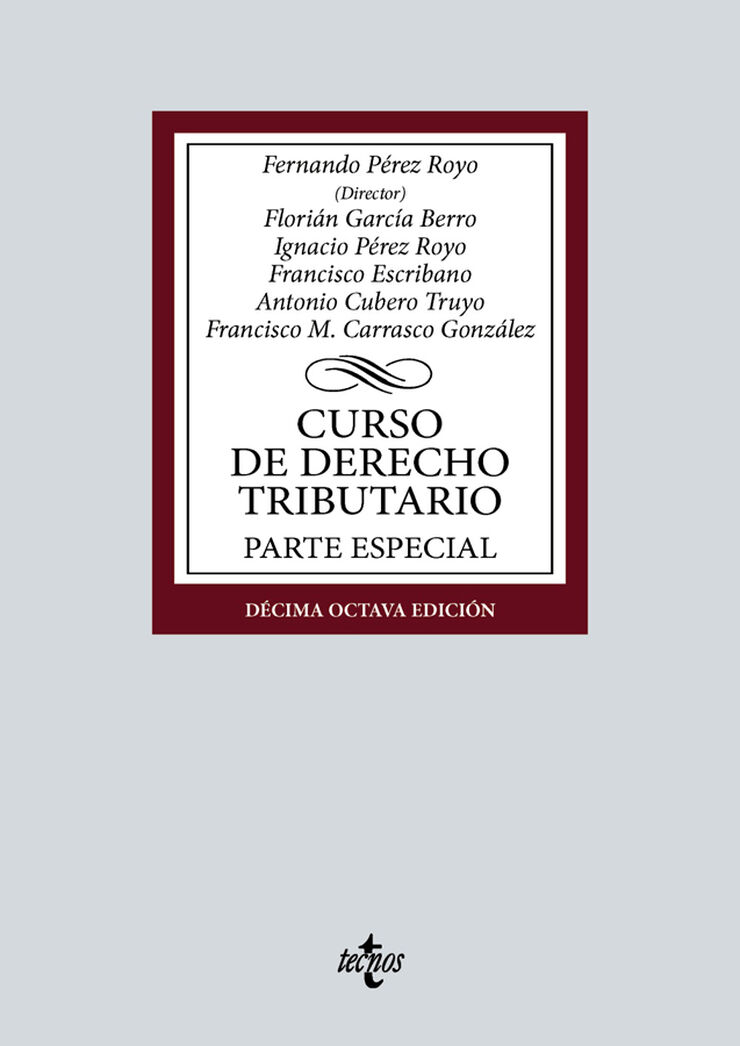 Curso de Derecho Tributario