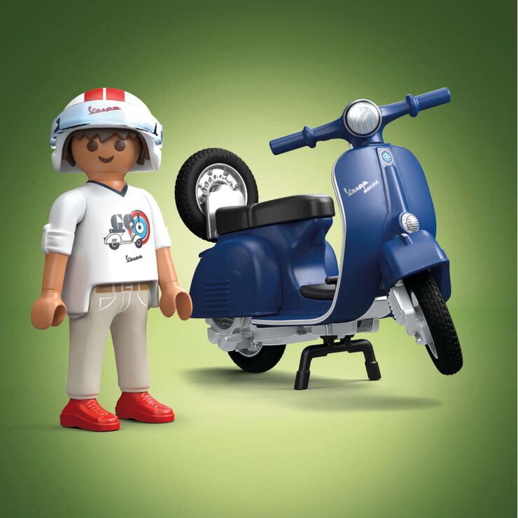 Playmobil Vehículos Vespa 150 Sprint Veloce Azul 71622