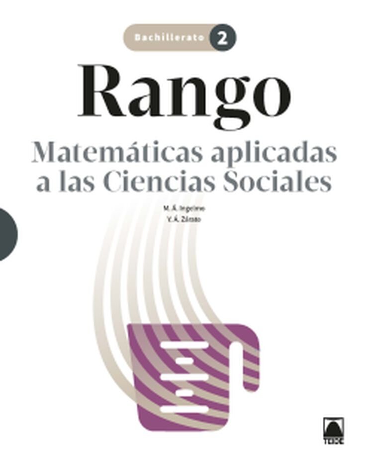 Rango. Matemáticas Aplicadas A Las CCSS 2º Bch